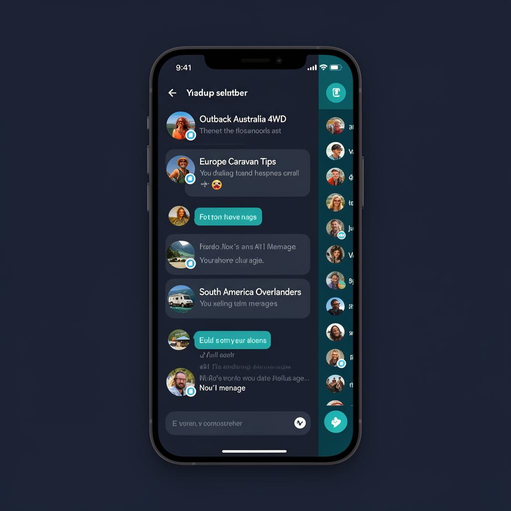 Chat with travellers everywhere