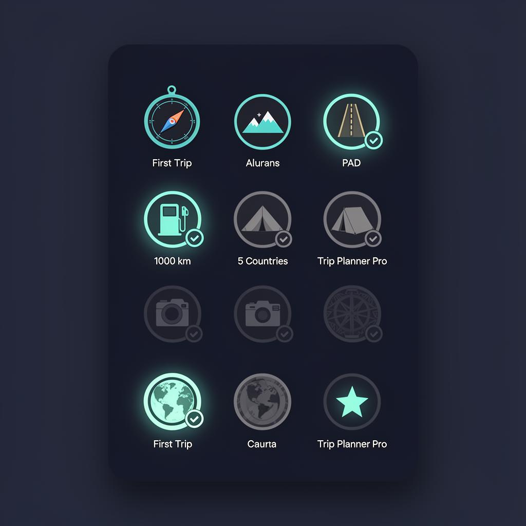 Earn badges for every adventure